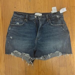 Abercrombie & Fitch Jean shorts - ultra high rise - curve love